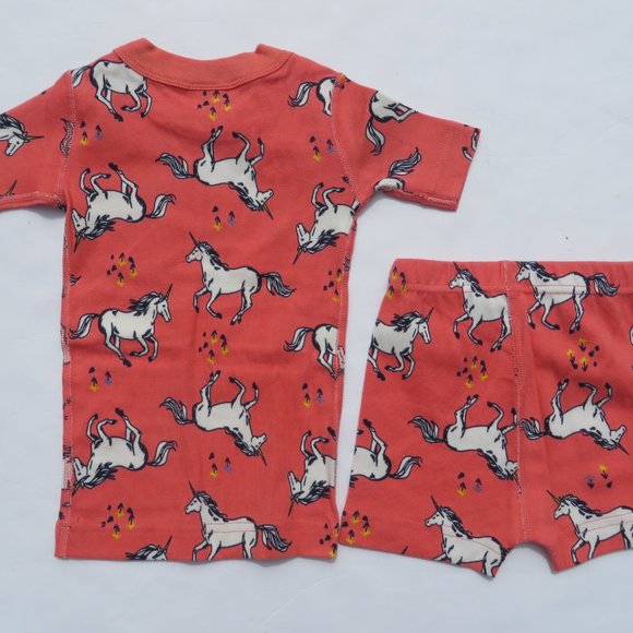 Hanna Andersson 90 Girls 3T Pajamas Short John NEW - Picture 10 of 10